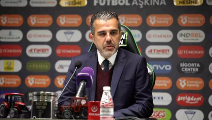 Adana Demirspor Teknik Direktörü, Konyaspor Maçını Değerlendirdi