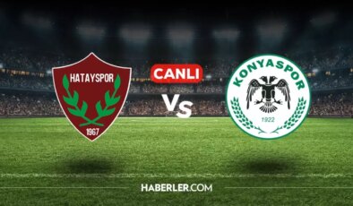 Hatayspor Konyaspor CANLI nereden izlenir? Hatayspor Konyaspor maçı hangi kanalda, nasıl izlenir?
