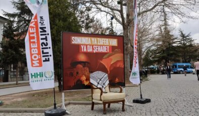 İHH’dan Gazze Direnişine Destek Farkındalık Alanı