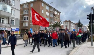 Konya Ereğli’de Gazze ve Doğu Türkistan’a Destek Yürüyüşü Düzenlendi