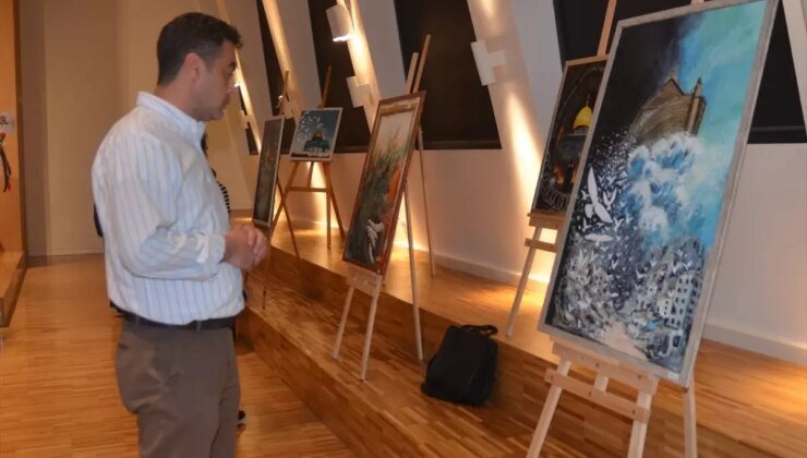 Konya’da Kudüs ve Gazze Temalı Resim Sergisi Açıldı