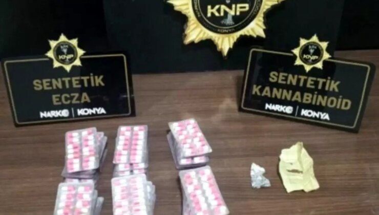 Konya’da Narkotik Operasyonları: 52 Operasyonda Uyuşturucu ve Silah Ele Geçirildi