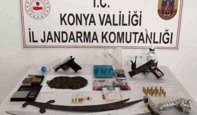 Konya’da Uyuşturucu Operasyonu: 5 Gözaltı