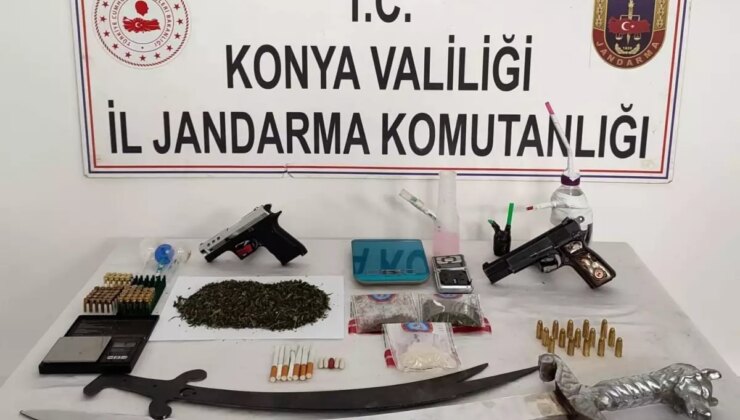 Konya’da Uyuşturucu Operasyonu: 5 Gözaltı