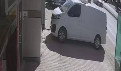 Konya’daki Feci Kaza Anı Güvenlik Kamerasında