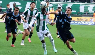 Konyaspor, Adana Demirspor’u 3-1 Mağlup Etti