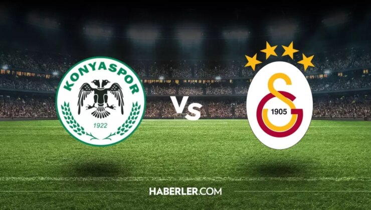 Konyaspor Galatasaray hangi kanalda? Konyaspor Galatasaray maçını hangi kanal veriyor, nerede izlenir?