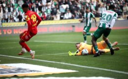 Konyaspor, Göztepe’yi 1-0 Mağlup Etti