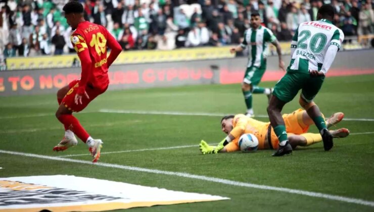 Konyaspor, Göztepe’yi 1-0 Mağlup Etti