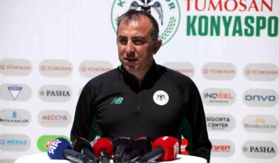 Konyaspor Teknik Direktörü Recep Uçar: "İyi bir sonuçla şehrimize dönmek istiyoruz"