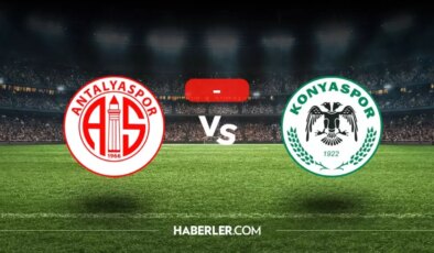Antalyaspor Konyaspor maçı kaç kaç, bitti mi? MAÇ SONUCU! Antalyaspor Konyaspor golleri kim attı, canlı maç anlatımı!
