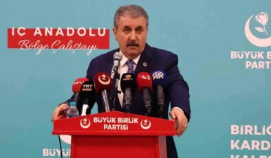 BBP Genel Başkanı Destici: "Gazze sadece bir toprak, kara parçası değildir"