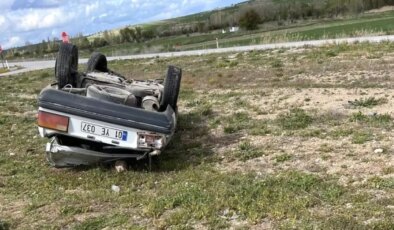 Beyşehir’de Otomobil Devrildi: 3 Yaralı