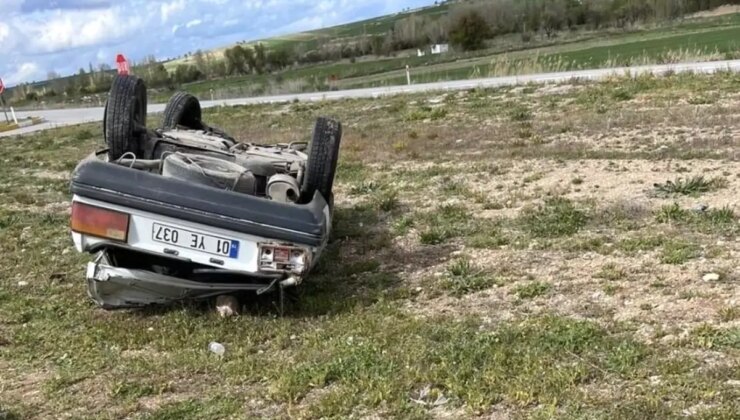 Beyşehir’de Otomobil Devrildi: 3 Yaralı