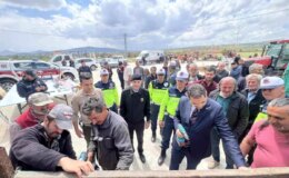 Bozkır’da Çiftçilere Reflektör Dağıtımı