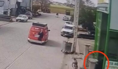 CHP Aracının Geçişi Kameralara Yansıdı