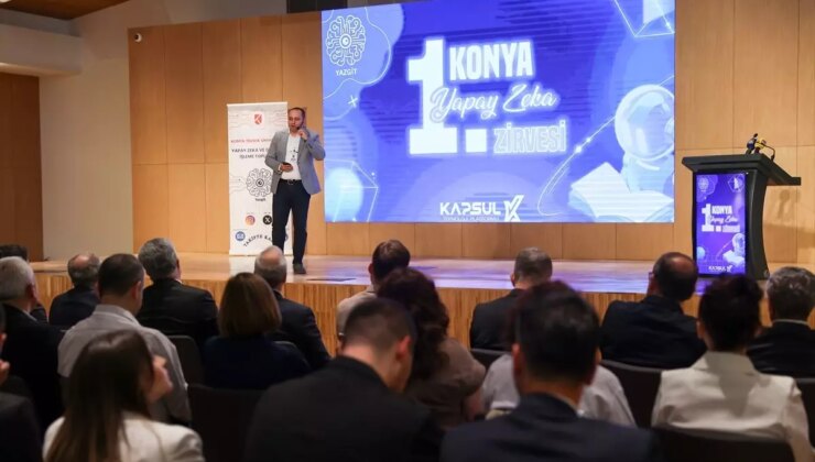 Konya 1. Yapay Zeka Zirvesi Gerçekleştirildi