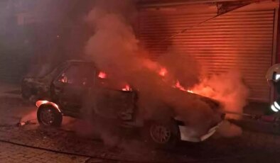 Konya’da 4 Araç Kundaklandı, Şüpheli Gözaltına Alındı