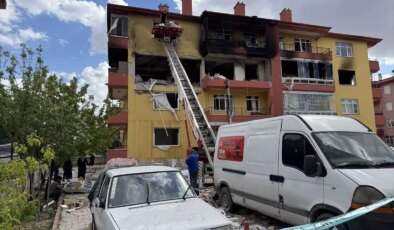 Konya’da Doğal Gaz Patlaması: Bina Sakinleri Korku Dolu Anları Anlatıyor