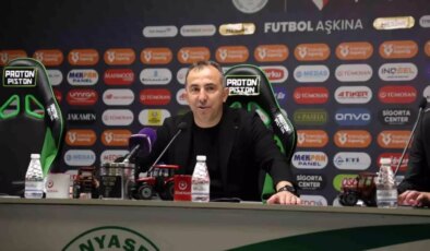 Konyaspor Teknik Direktörü: ‘Bu Maç Sezonun Özeti Gibiydi’