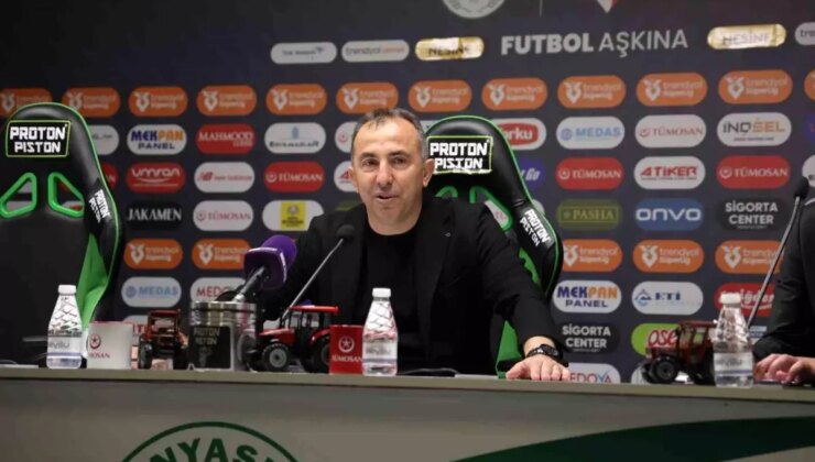 Konyaspor Teknik Direktörü: ‘Bu Maç Sezonun Özeti Gibiydi’