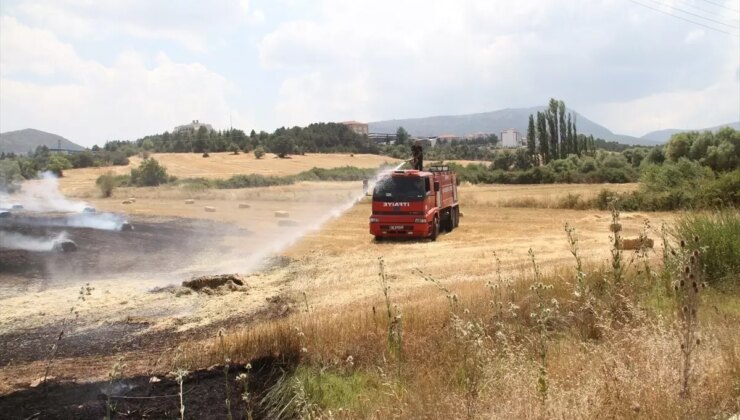 Beyşehir’de Tarla Yangını Kontrol Altına Alındı
