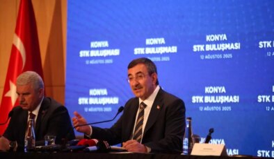Cumhurbaşkanı Yardımcısı Yılmaz Konya’da STK temsilcileriyle bir araya geldi Açıklaması