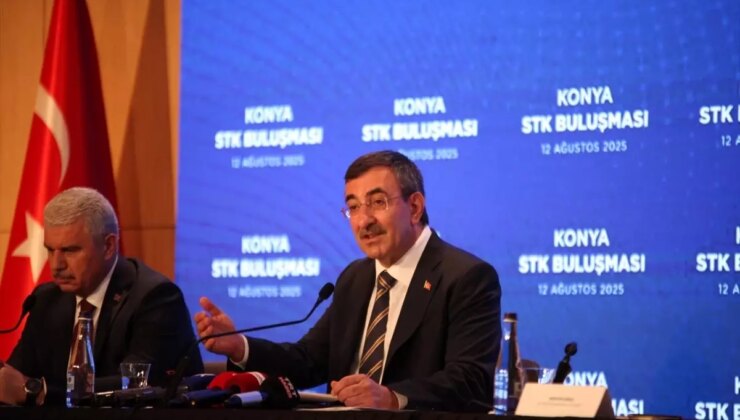 Cumhurbaşkanı Yardımcısı Yılmaz Konya’da STK temsilcileriyle bir araya geldi Açıklaması