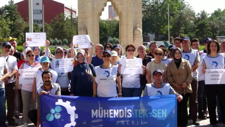Kamu Mühendisleri Zam Talebiyle İş Bıraktı