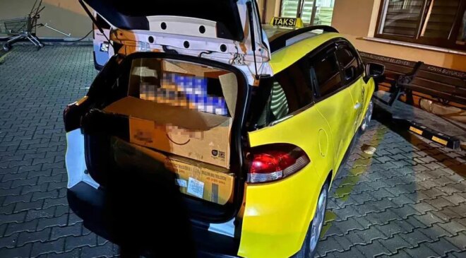Konya’da 350 Bin Liralık Kaçak Sigara Ele Geçirildi