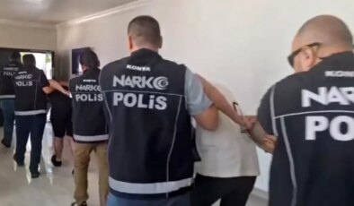 Konya’da 82 Uyuşturucu Operasyonu: 79 Tutuklama