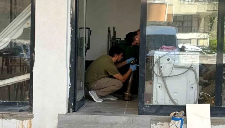 Konya’da Apartmandaki Çöp Bölümünde Top Mermisi Bulundu