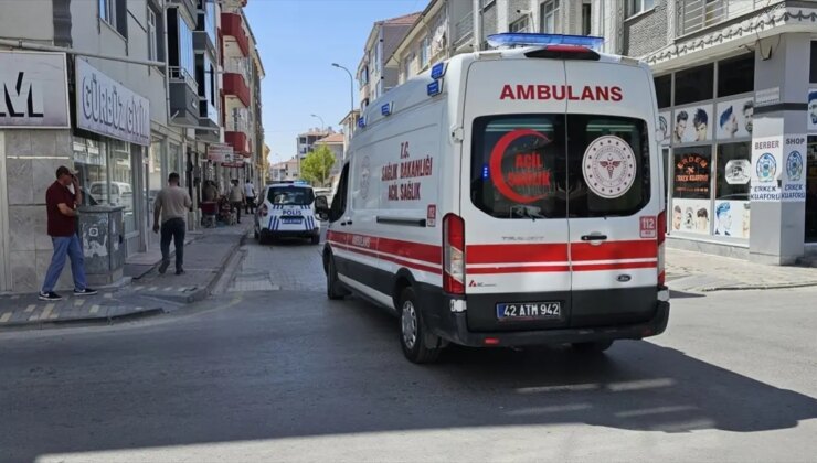 Konya’da Bıçaklı Saldırı: 1 Ağır Yaralı