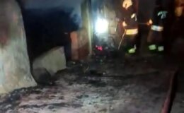 Konya’da Evde Yangın Korku Dolu Anlar Yaşattı