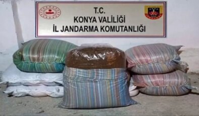 Konya’da Kaçak Kıyılmış Tütün Operasyonu: 520 Kilo Ele Geçirildi