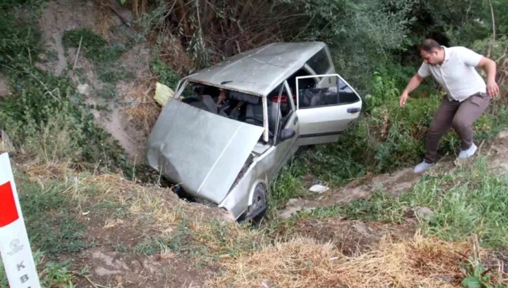 Konya’da Otomobil Kanalına Düştü: 3 Yaralı