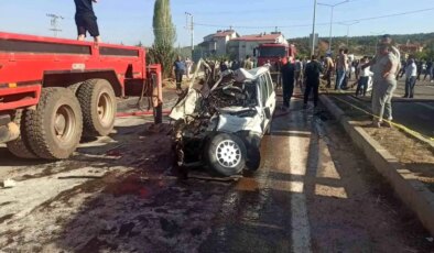 Konya’da Otomobil ve Tır Çarpıştı: 3 Ölü