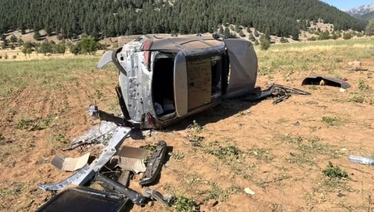 Konya’da Trafik Kazası: 2 Yaralı