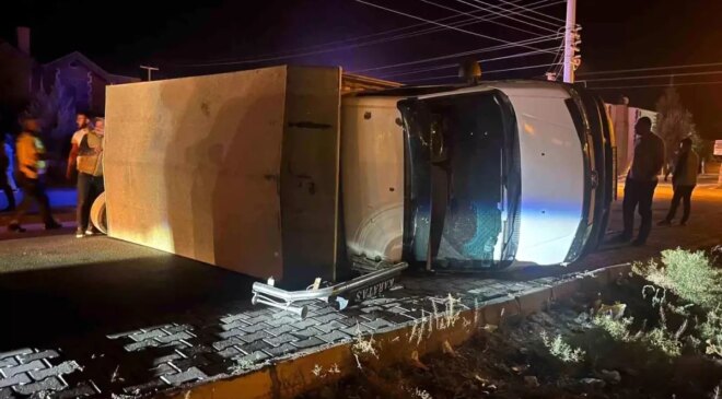 Konya’da Trafik Kazası: 2 Yaralı