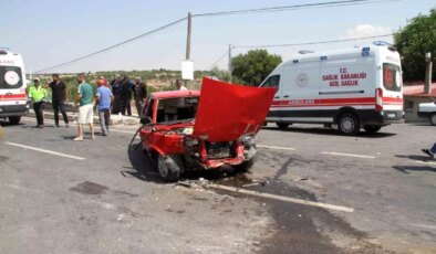 Konya’da Trafik Kazası: 4 Yaralı