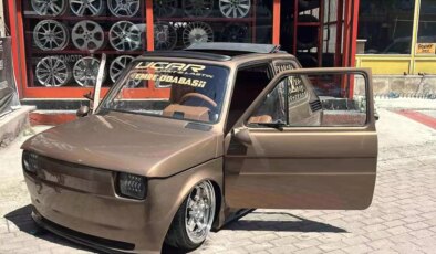 Konyalı Sanayici, Eski Fiat 126 Bis ile Sıra Dışı Bir Proje Gerçekleştirdi