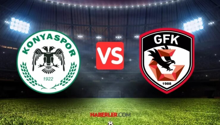 Konyaspor – Gaziantep FK maçı ne zaman, hangi kanalda? Konyaspor Gaziantep FK CANLI izle!