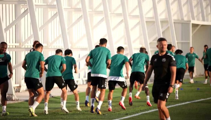 Konyaspor Göztepe Maçına Hazırlanıyor