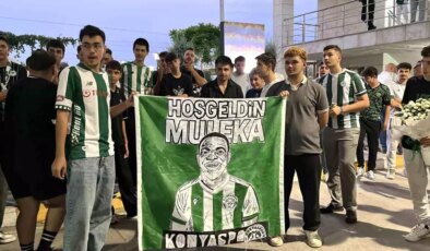 Konyaspor’un Yeni Transferi Jackson Muleka Konya’ya Geldi