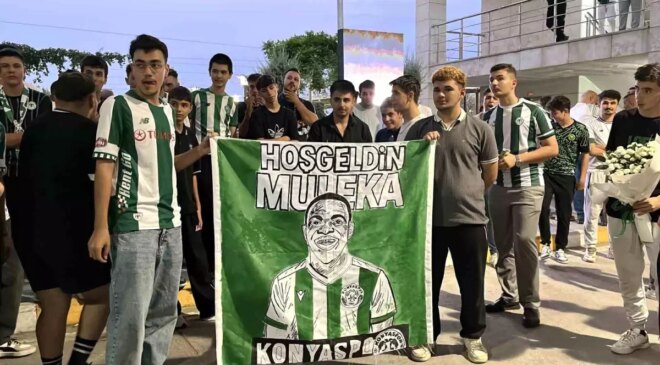 Konyaspor’un Yeni Transferi Jackson Muleka Konya’ya Geldi