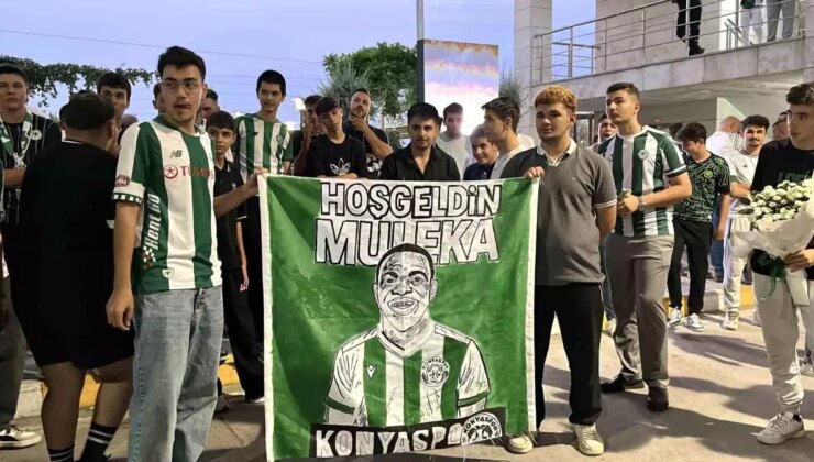 Konyaspor’un Yeni Transferi Jackson Muleka Konya’ya Geldi