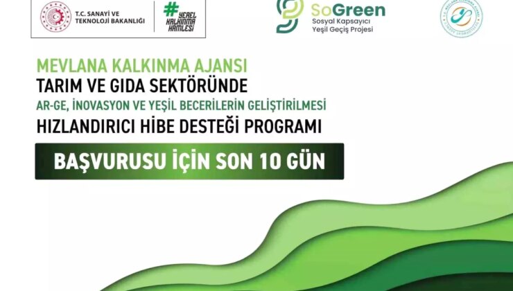 MEVKA’dan Tarım ve Gıda Sektörüne 30 Milyon TL Hibe Desteği