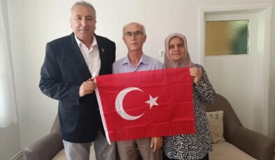 Seydişehir’de Kıbrıs gazisine ziyaret