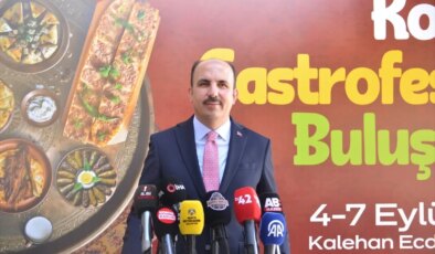 Konya GastroFest 2023 İçin Hazırlıklar Tamamlandı