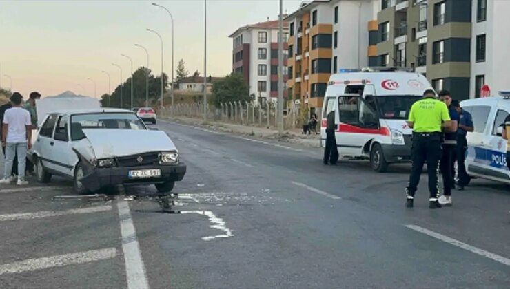 Konya’da Trafik Kazası: 2 Yaralı